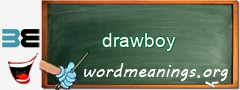 WordMeaning blackboard for drawboy